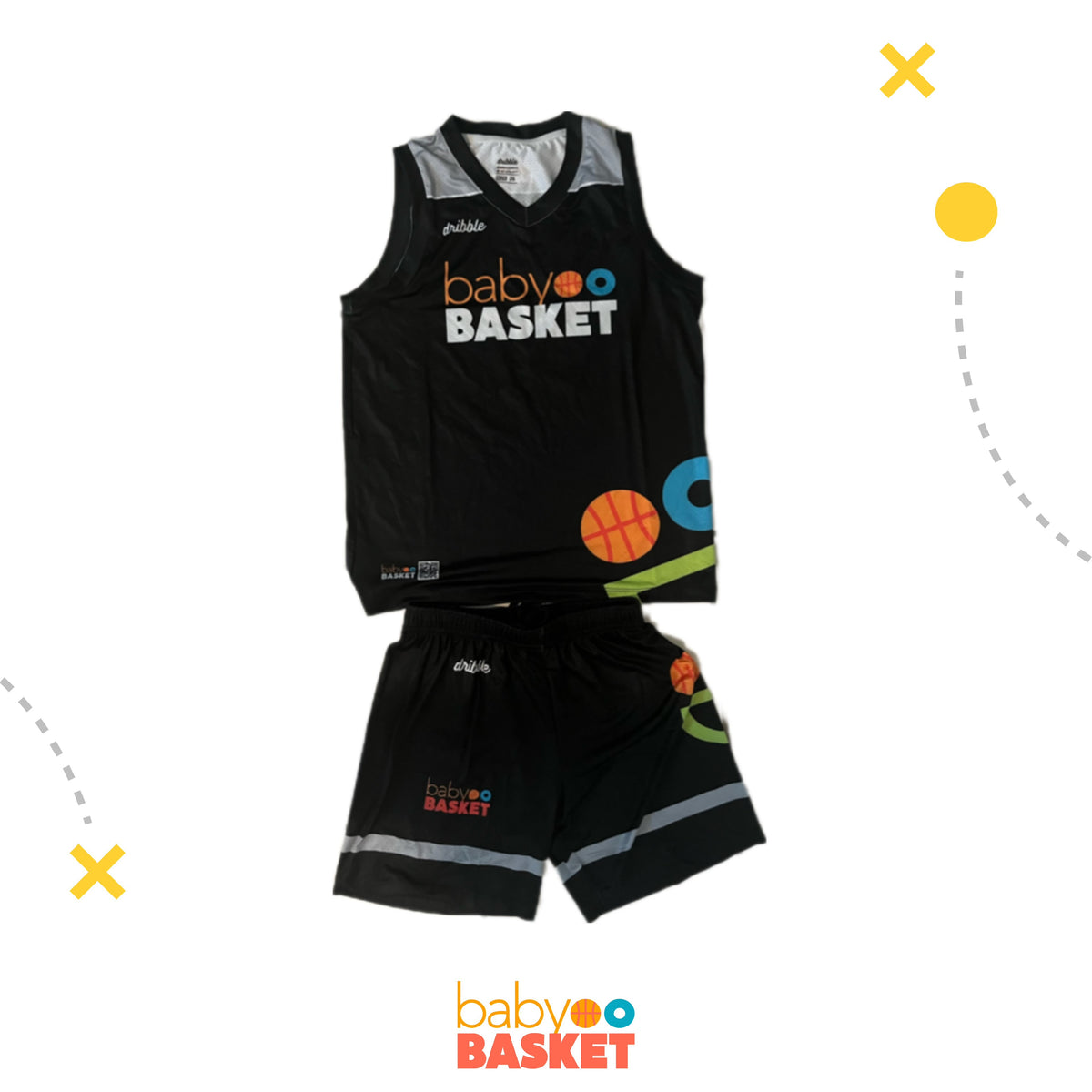 Set BBA negro "Ballin like a PRO but CUTER"