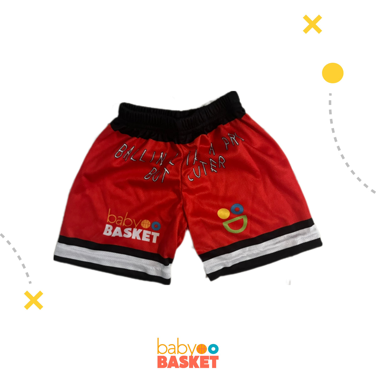 Pantalón BBA Rojo "Ballin like a PRO but CUTER"