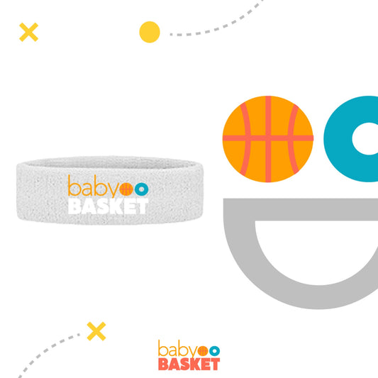 Headband Blanca Baby Basket