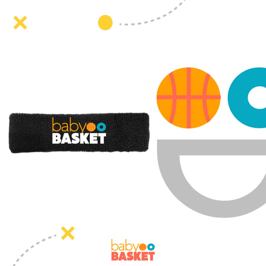 Headband negra Baby Basket